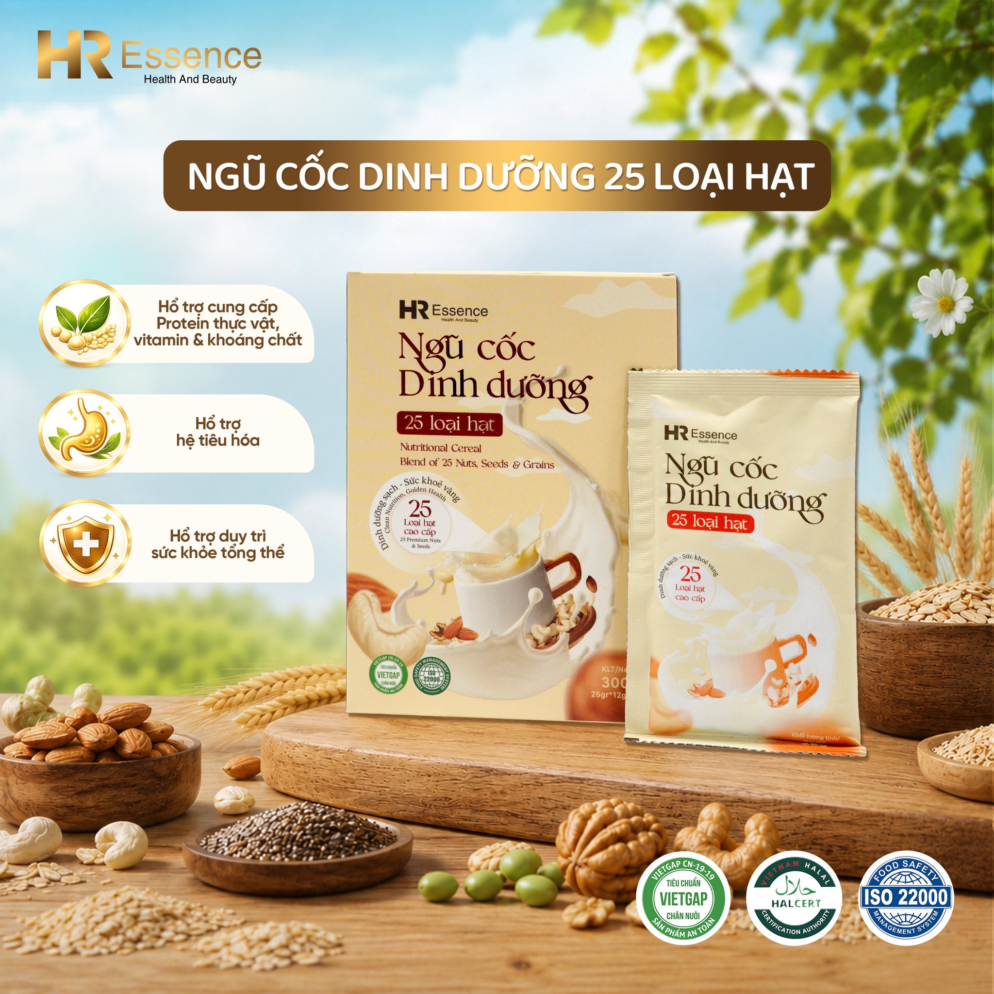 Ngũ cốc dinh dưỡng 25 loại hạt