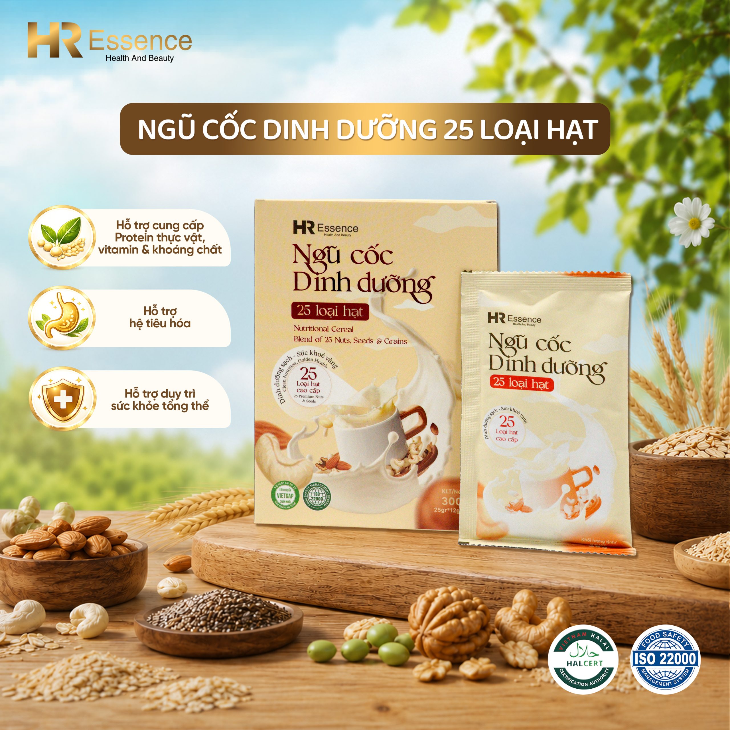 Ngũ cốc dinh dưỡng 25 loại hạt