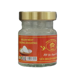 Yến Chưng Ăn Kiêng Ít Đường (70% Yến) set 10 hũ 75ml