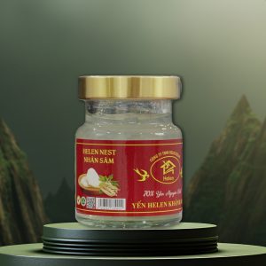 Yến Chưng Nhân Sâm (70% Yến) set 10 hũ 75ml