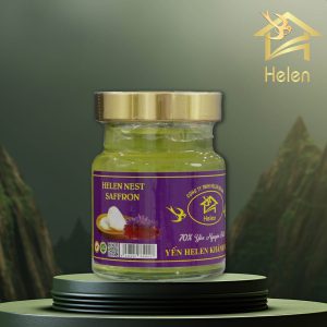 Yến Chưng Saffron (70% Yến) set 10 hũ 75ml